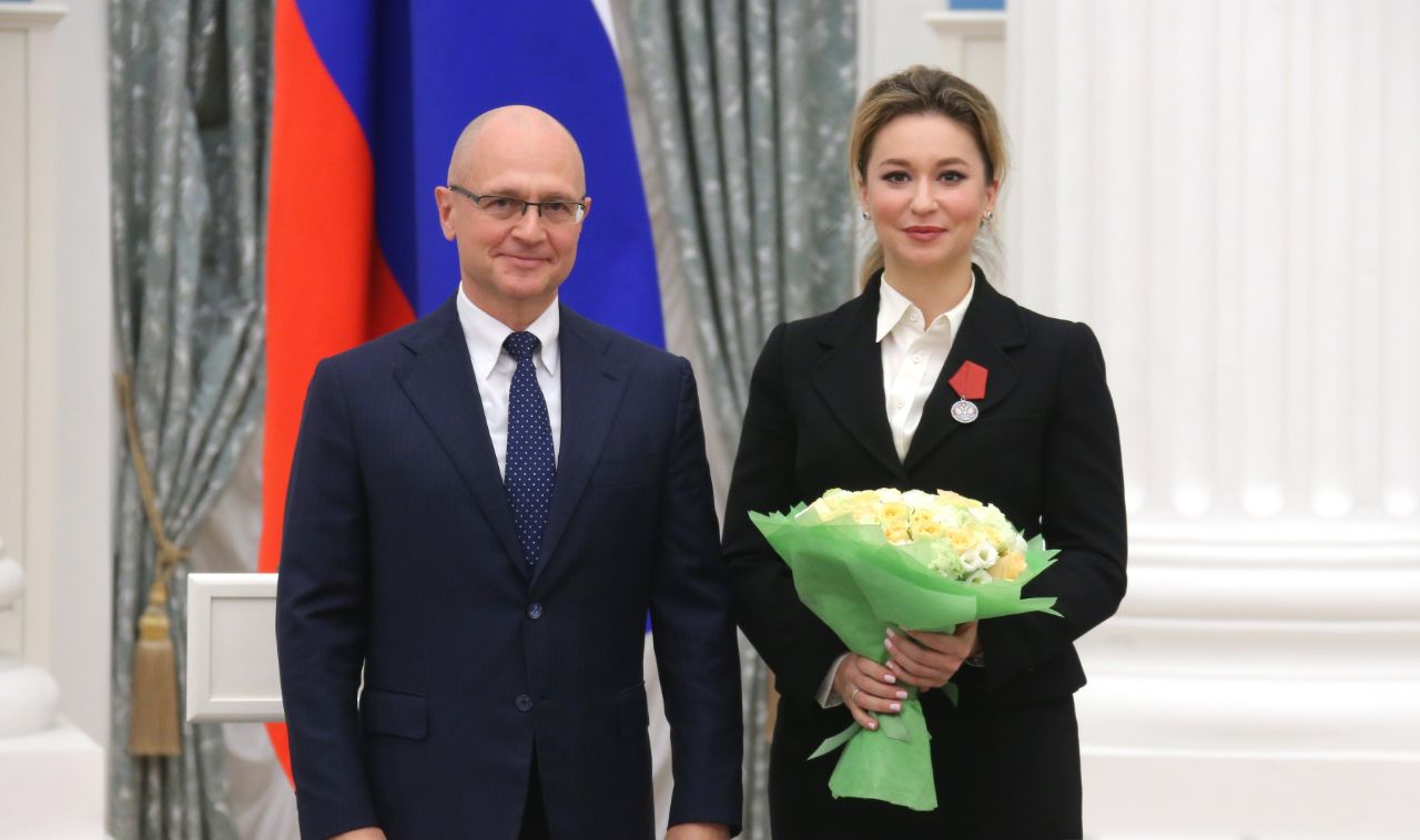 Указом Владимира Путина Елена Жидкова награждена медалью ордена «За заслуги перед Отечеством II степени»